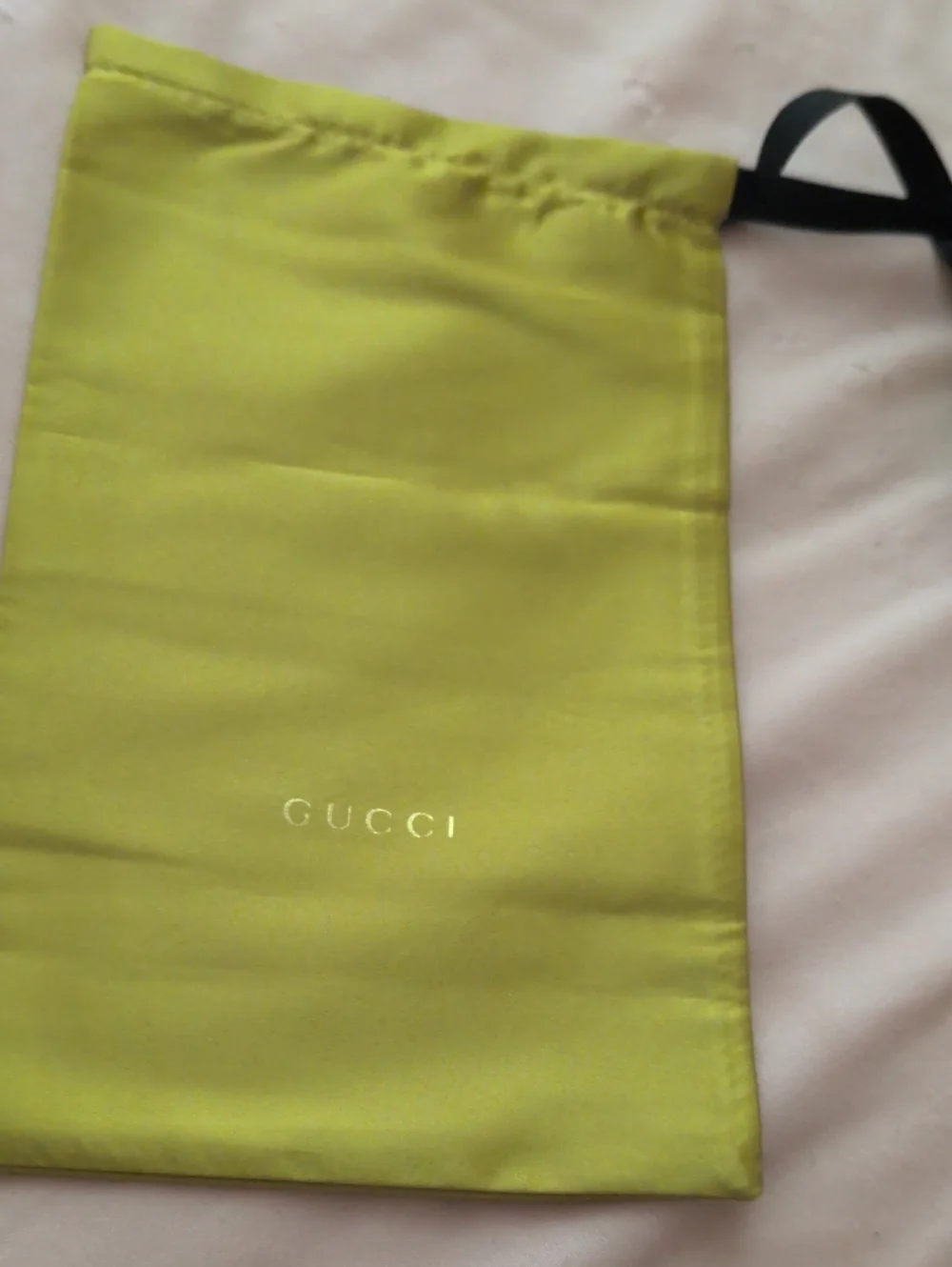 Gucci Case with Matching Silk Cleaning Cloth/Bag